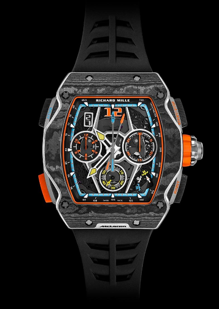 Luxury Richard Mille RM 65-01 Automatic Split-Seconds Chronograph McLaren W1 Replica Watch